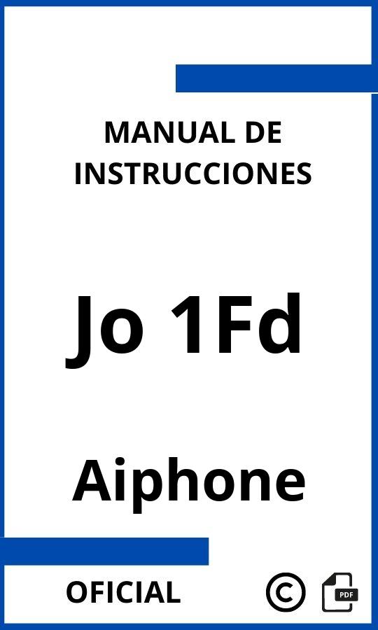 Manual de instrucciones Aiphone Jo 1Fd