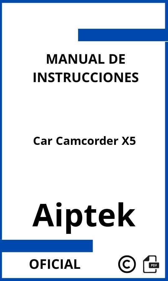 Manual de instrucciones Aiptek Car Camcorder X5