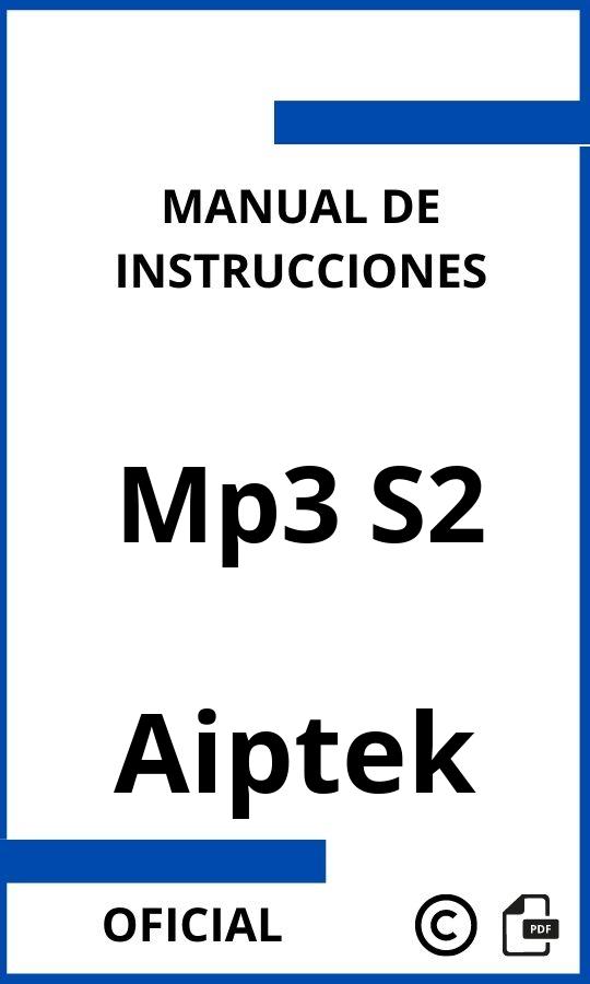 Manual de instrucciones Aiptek Mp3 S2