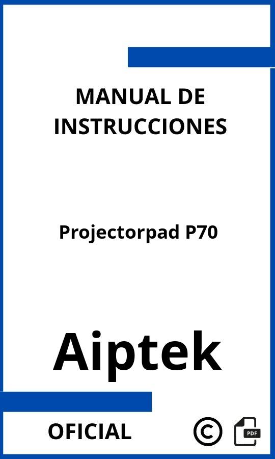 Manual de Instrucciones Aiptek Projectorpad P70