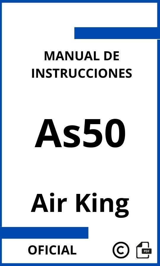 Manual con instrucciones Air King As50