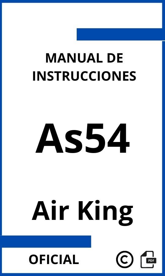 Air King As54 Instrucciones