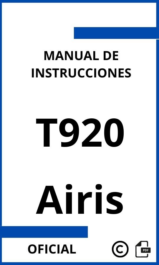 Airis T920 Manual de Instrucciones