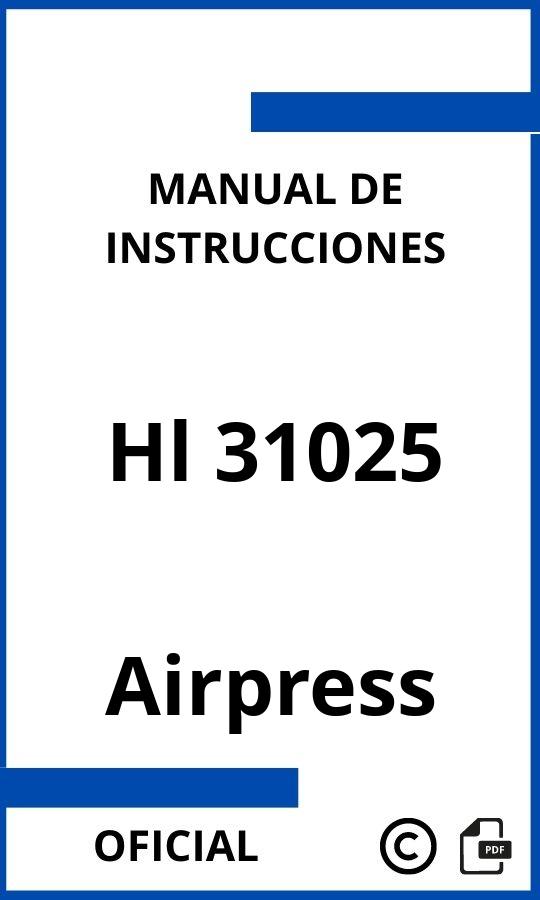 Manual con instrucciones Airpress Hl 31025