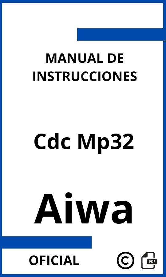 Aiwa Cdc Mp32 Manual con instrucciones