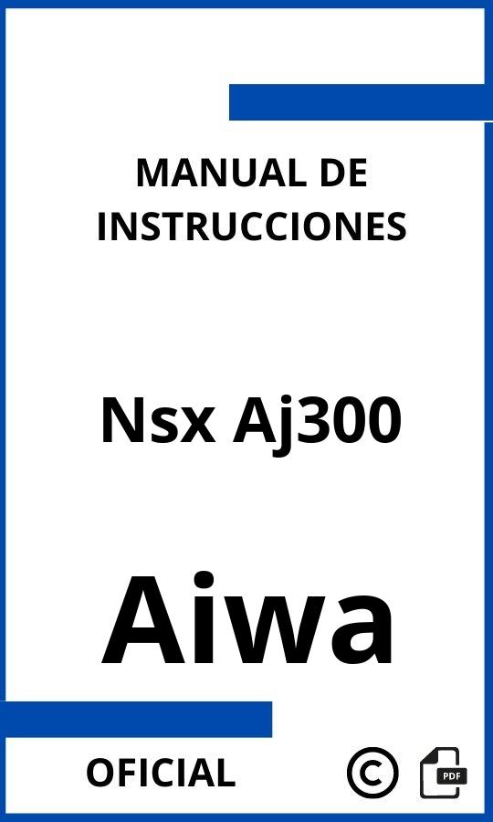 Aiwa Nsx Aj300 Manual de Instrucciones