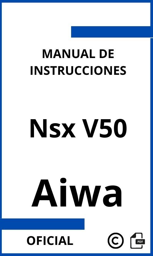 Aiwa Nsx V50 Instrucciones