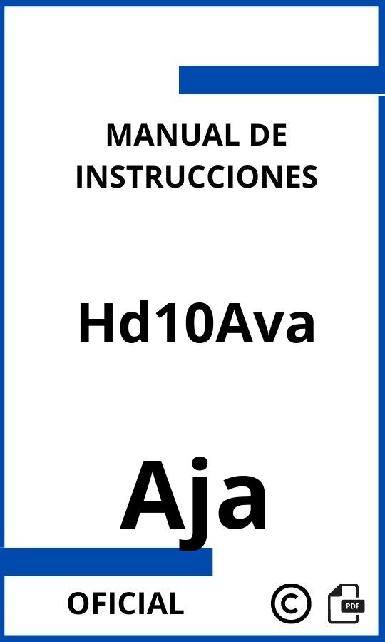 Manual de instrucciones Aja Hd10Ava