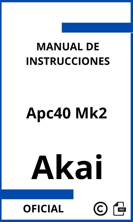 Manual de instrucciones Akai Apc40 Mk2