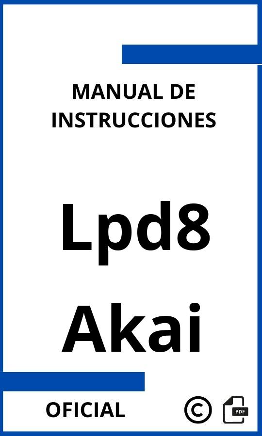 Manual de instrucciones Akai Lpd8