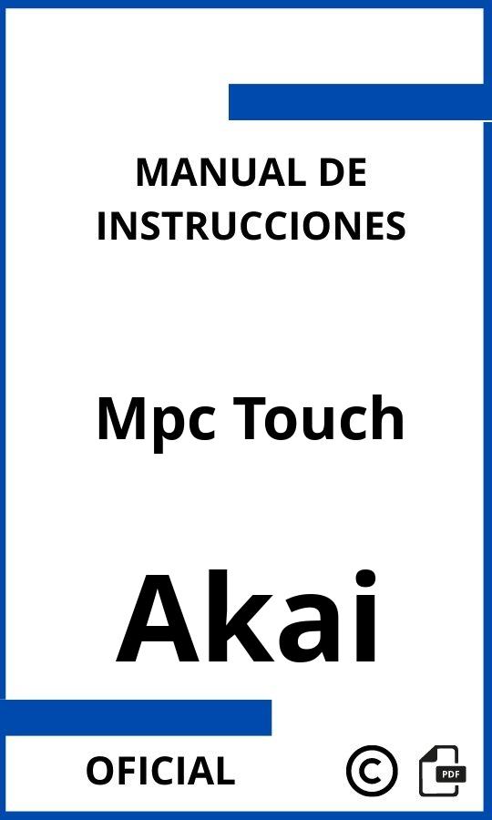 Akai Mpc Touch Manual con instrucciones