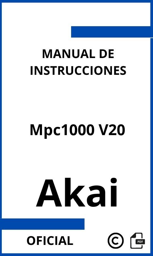 Akai Mpc1000 V20 Instrucciones