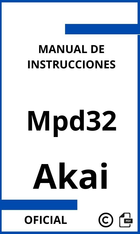 Akai Mpd32 Manual de Instrucciones