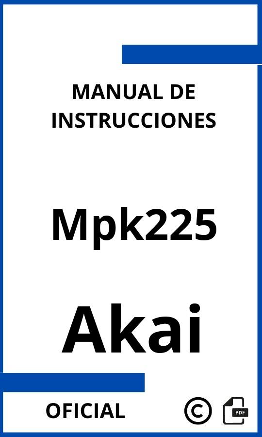 Instrucciones de Akai Mpk225