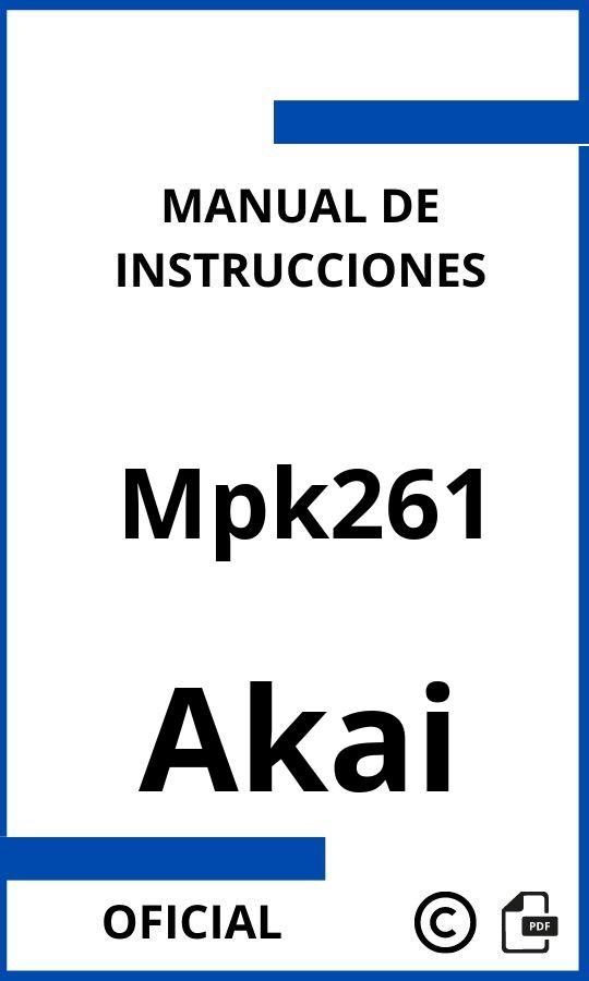 Akai Mpk261 Manual