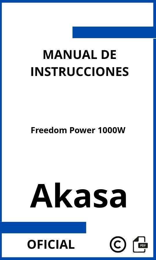 Akasa Freedom Power 1000W Instrucciones