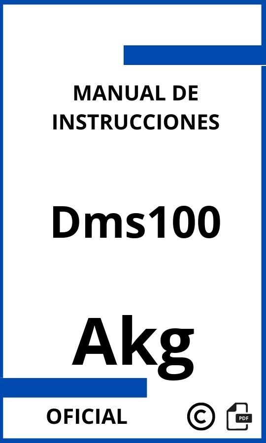 Akg Dms100 Instrucciones