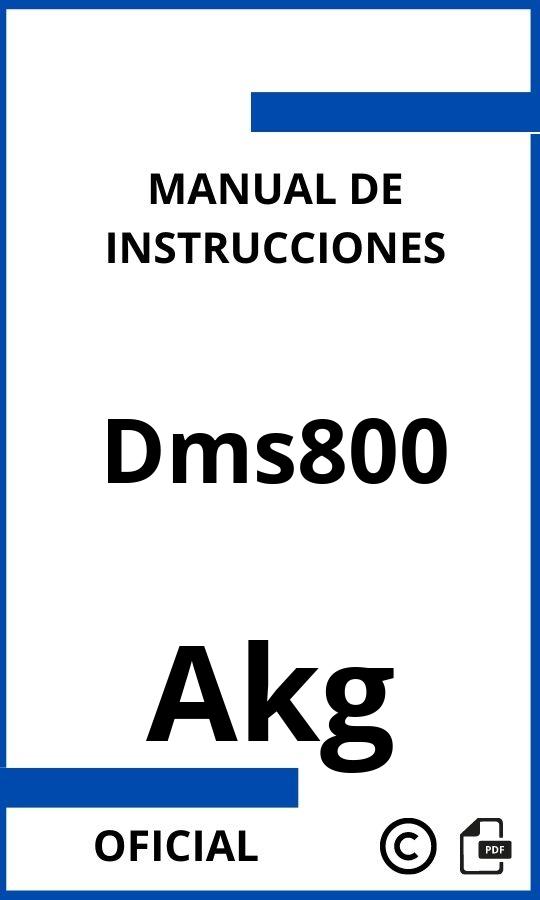 Akg Dms800 Instrucciones