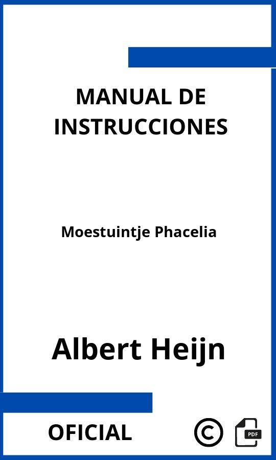 Albert Heijn Moestuintje Phacelia Manual con instrucciones