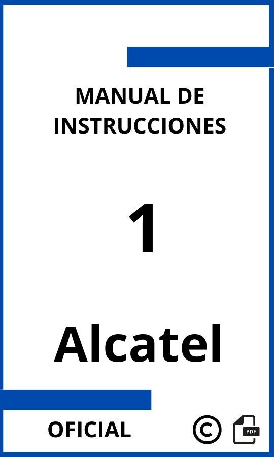 Alcatel 1 Manual de Instrucciones