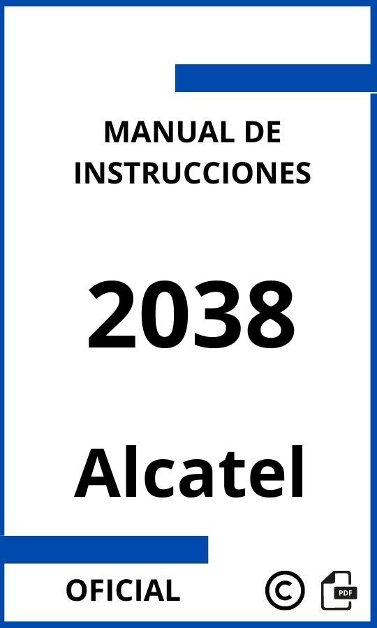 Alcatel 2038 Instrucciones