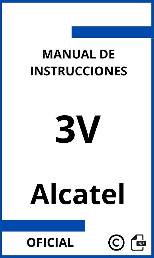 Alcatel 3V Instrucciones