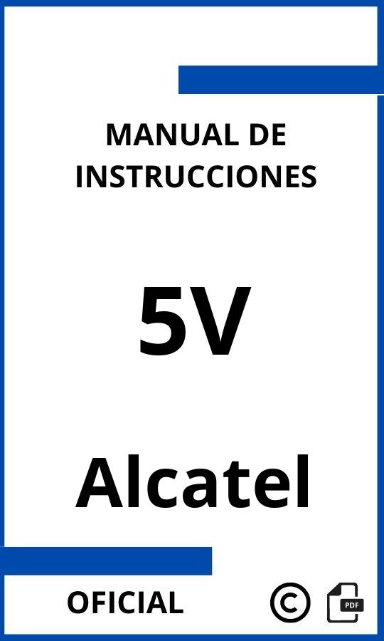 Alcatel 5V Manual con instrucciones