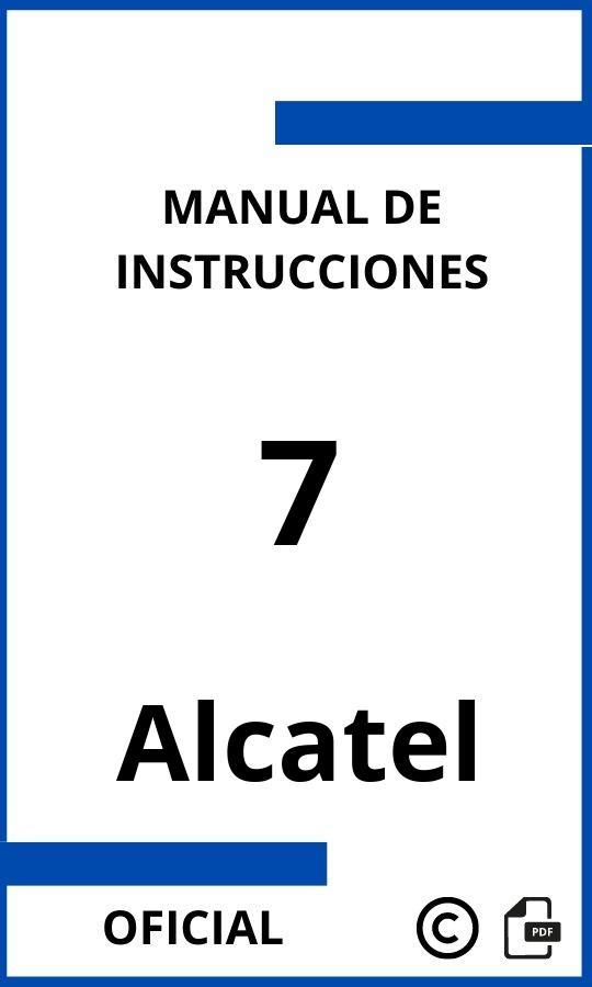 Manual de Instrucciones Alcatel 7 