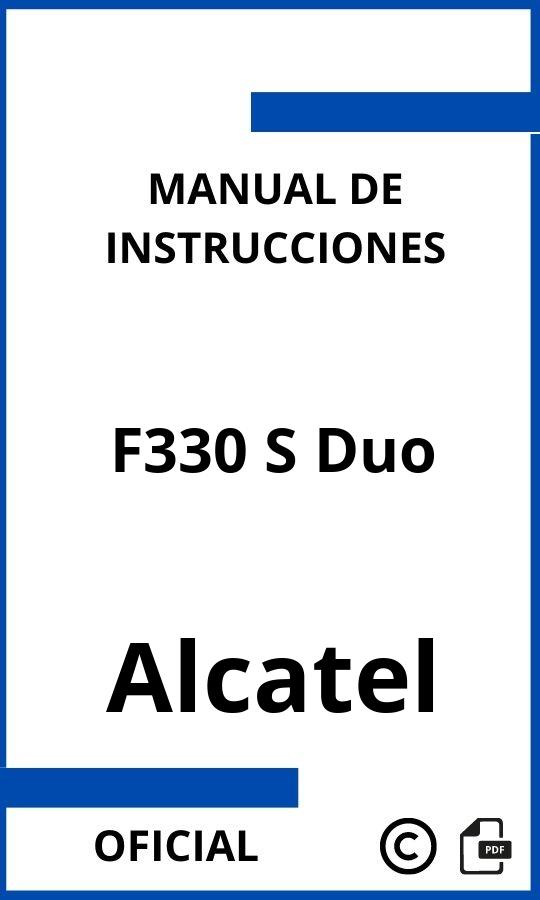 Alcatel F330 S Duo Instrucciones