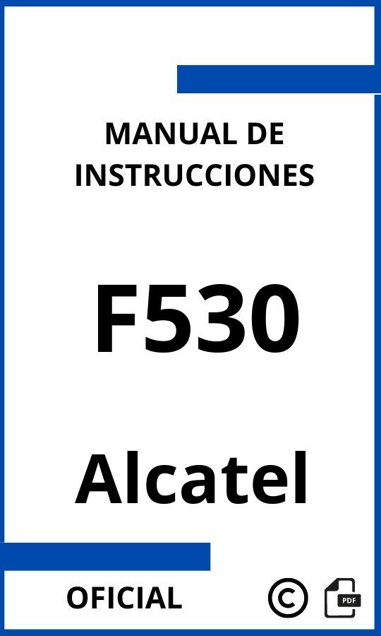 Alcatel F530 Manual con instrucciones