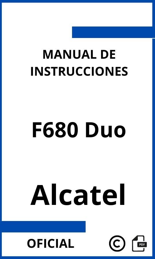 Instrucciones de Alcatel F680 Duo