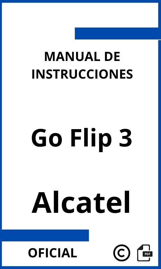 Alcatel Go Flip 3 Manual de Instrucciones