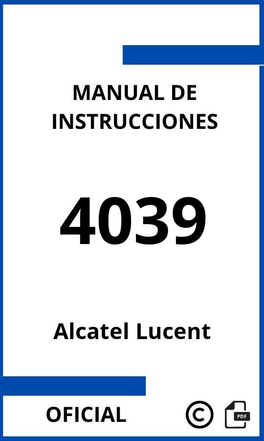 Alcatel Lucent 4039 Instrucciones