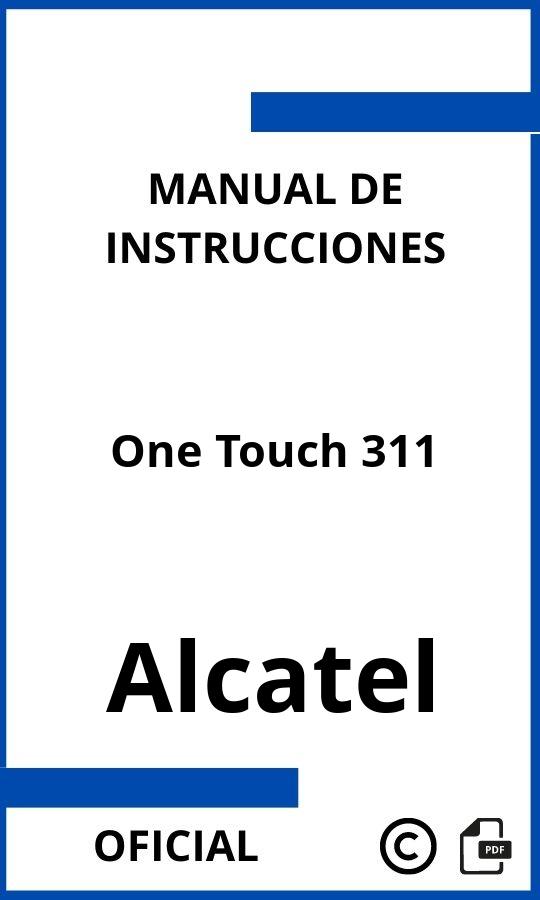 Manual con instrucciones Alcatel One Touch 311