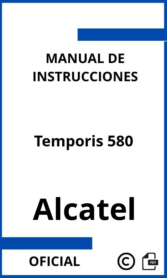 Manual con instrucciones Alcatel Temporis 580