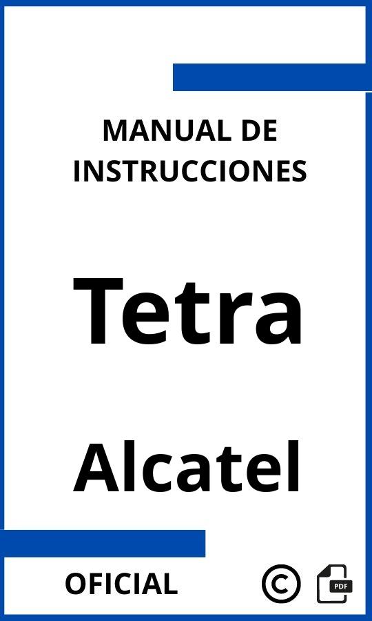 Alcatel Tetra Manual