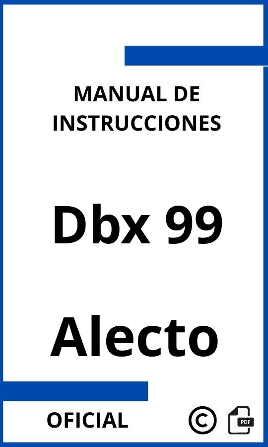 Manual de Instrucciones Alecto Dbx 99