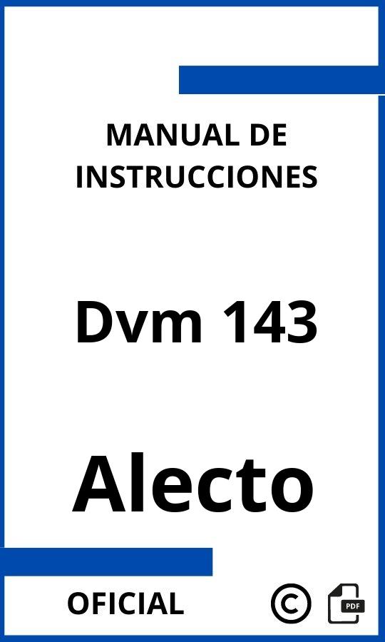 Manual de Instrucciones Alecto Dvm 143