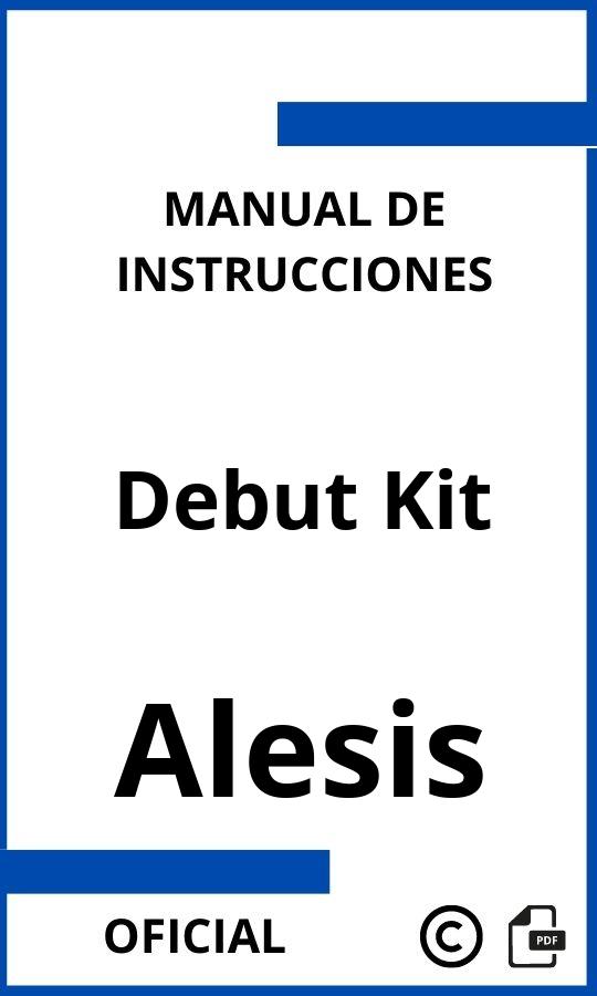 Manual de Instrucciones Alesis Debut Kit