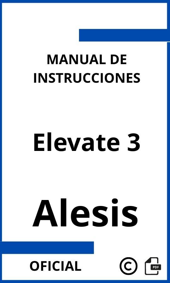 Alesis Elevate 3 Manual con instrucciones