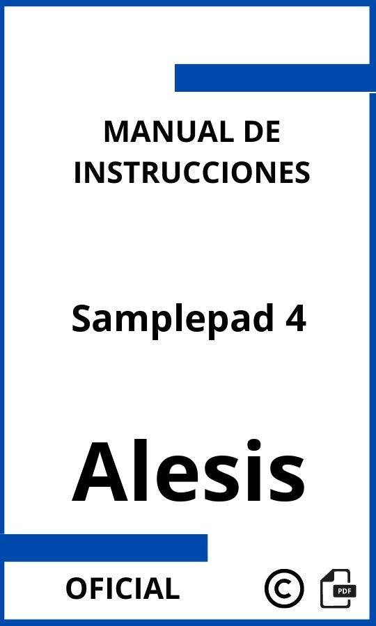 Manual de Instrucciones Alesis Samplepad 4