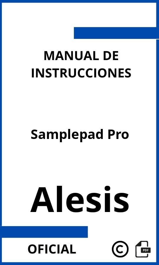 Manual de Instrucciones Alesis Samplepad Pro