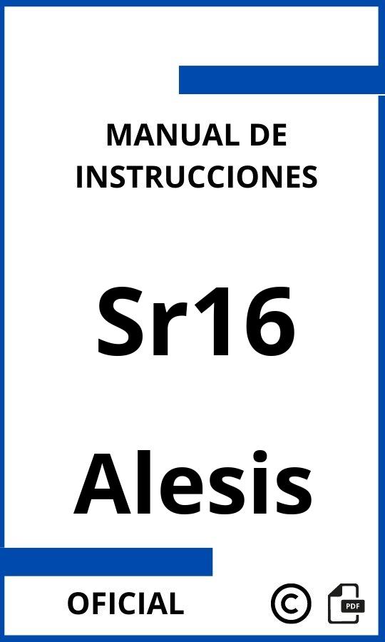 Manual de instrucciones Alesis Sr16