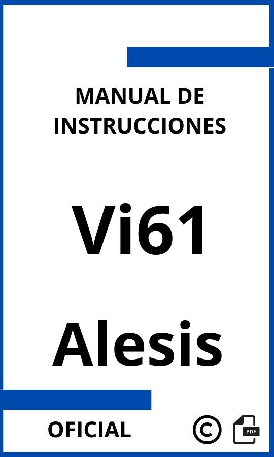 Manual con instrucciones Alesis Vi61