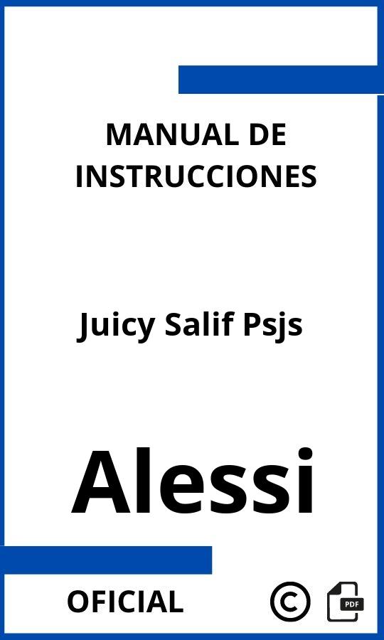 Alessi Juicy Salif Psjs Manual de Instrucciones