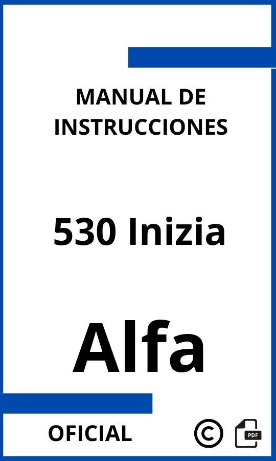 Alfa 530 Inizia Manual de Instrucciones