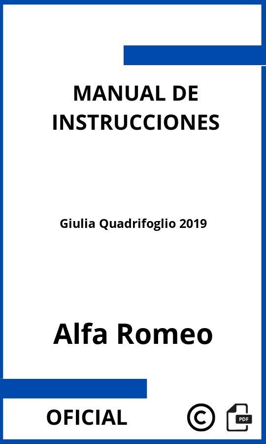 Alfa Romeo Giulia Quadrifoglio 2019 Manual de Instrucciones