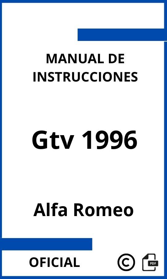 Alfa Romeo Gtv 1996 Instrucciones