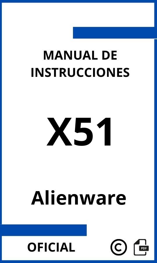 Manual de instrucciones Alienware X51