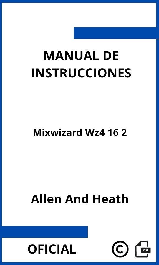 Allen And Heath Mixwizard Wz4 16 2 Manual con instrucciones